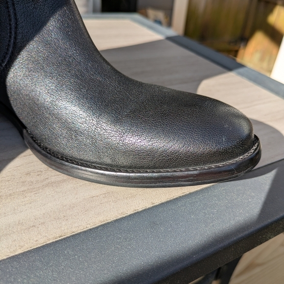 Cole Haan Mens Nike Air Black Mid-Calf Boots 8 - Picture 13 of 14